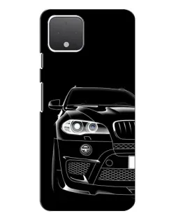 Чохол для Google Pixel 4 з картинкою «Темний силует BMW»