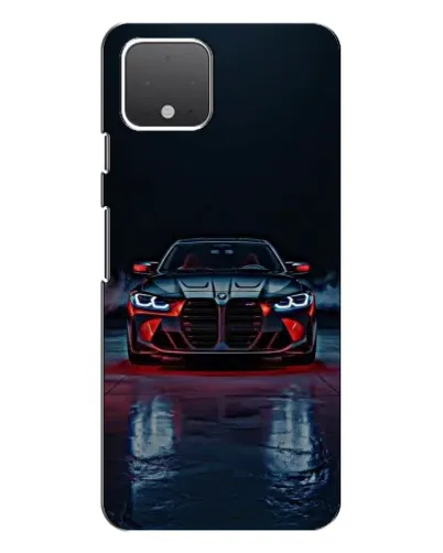 Чохол для Google Pixel 4 з картинкою «BMW на мокрій дорозі»