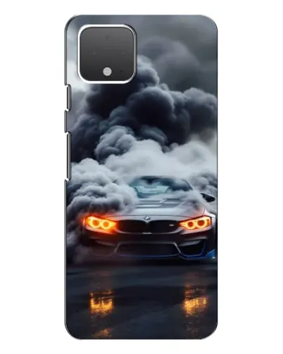 Чохол для Google Pixel 4 з картинкою «BMW у диму»
