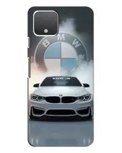 Чохол для Google Pixel 4 з картинкою «BMW в білому диму»