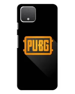 Чохол для Google Pixel 4 з картинкою «PUBG — рамка лого»