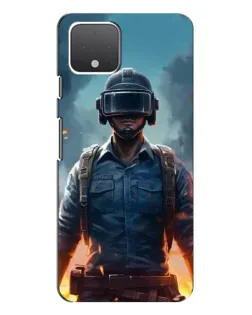 Чохол для Google Pixel 4 з картинкою «PUBG — реалістичний герой»