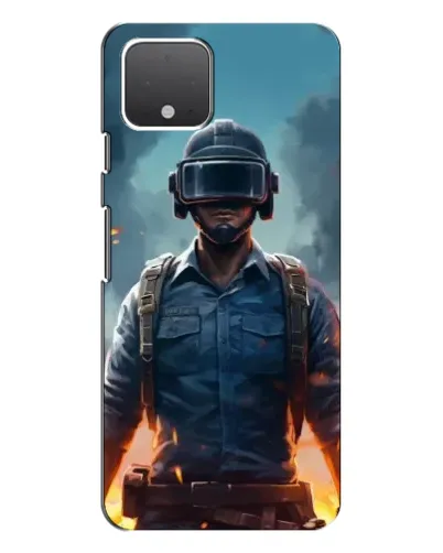 Чохол для Google Pixel 4 з картинкою «PUBG — реалістичний герой»