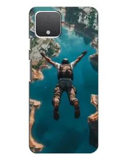 Чохол для Google Pixel 4 з картинкою «PUBG — вільне падіння»