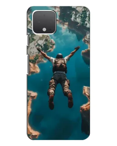 Чохол для Google Pixel 4 з картинкою «PUBG — вільне падіння»