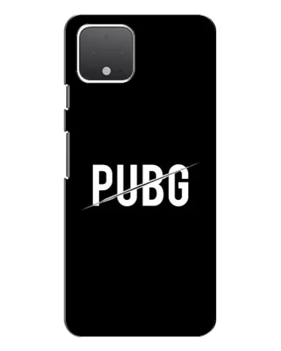 Чохол для Google Pixel 4 з картинкою «PUBG — білий логотип»