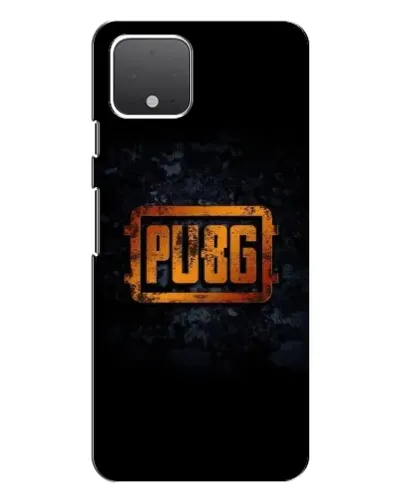 Чохол для Google Pixel 4 з картинкою «PUBG — золотий логотип»