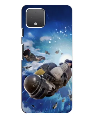 Чохол для Google Pixel 4 з картинкою «Десант PUBG — стрибок»