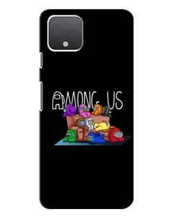 Чохол для Google Pixel 4 з картинкою «Логотип Among Us»