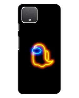 Чохол для Google Pixel 4 з картинкою «Among Us неонове сяйво»