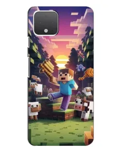Чохол для Google Pixel 4 з картинкою «Стів на фермі»