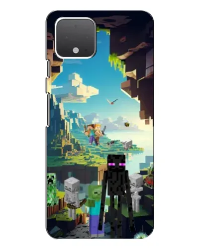 Чохол для Google Pixel 4 з картинкою «Ендермен у лісі»
