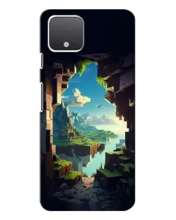 Чохол для Google Pixel 4 з картинкою «Вид з печери»