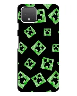 Чохол для Google Pixel 4 з картинкою «Паттерн з кріперами»