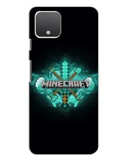 Чохол для Google Pixel 4 з картинкою «Minecraft Diamond лого»