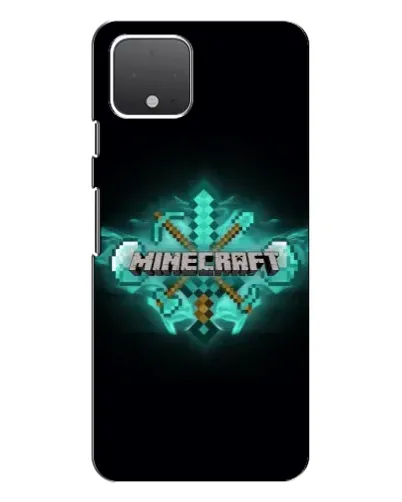 Чохол для Google Pixel 4 з картинкою «Minecraft Diamond лого»