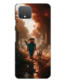 Чохол для Google Pixel 4 з картинкою «Стів у лісі»