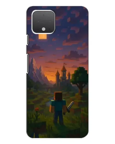 Чохол для Google Pixel 4 з картинкою «Стів біля вежі»