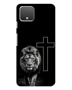 Чохол для Google Pixel 4 з картинкою «Лев та Хрест»