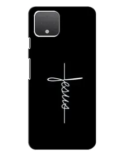 Чехол для Google Pixel 4 с картинкой «Тонкая линия веры»