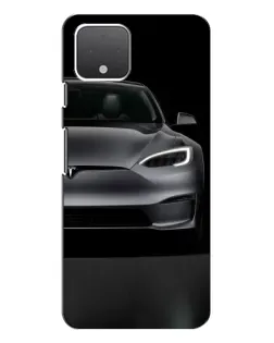 Чохол для Google Pixel 4 з картинкою «Tesla Model S Look»