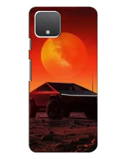 Чохол для Google Pixel 4 з картинкою «Cybertruck на Марсі»