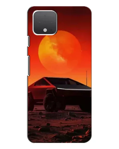 Чохол для Google Pixel 4 з картинкою «Cybertruck на Марсі»