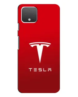 Чохол для Google Pixel 4 з картинкою «Tesla Red Classic»