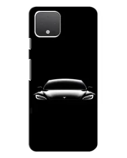Чохол для Google Pixel 4 з картинкою «Фари Tesla Night»