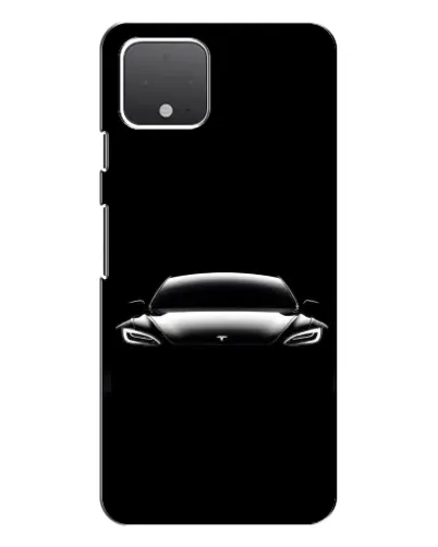 Чохол для Google Pixel 4 з картинкою «Фари Tesla Night»