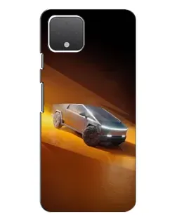 Чохол для Google Pixel 4 з картинкою «Cybertruck у пустелі»