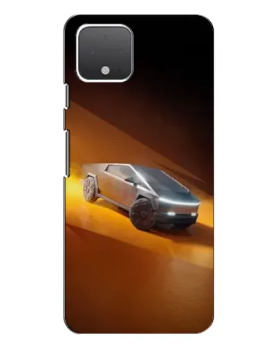 Чохол для Google Pixel 4 з картинкою «Cybertruck у пустелі»