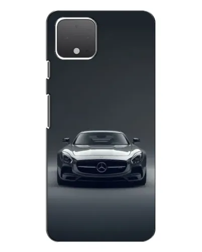 Чохол для Google Pixel 4 з картинкою «Mercedes на чорному»