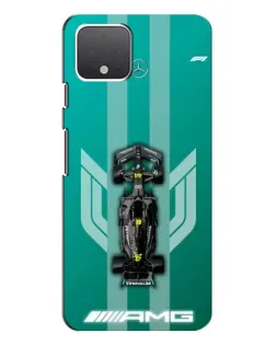 Чохол для Google Pixel 4 з картинкою «Mercedes AMG Petronas»