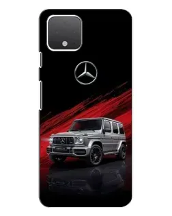 Чохол для Google Pixel 4 з картинкою «Mercedes G-Class червоний»