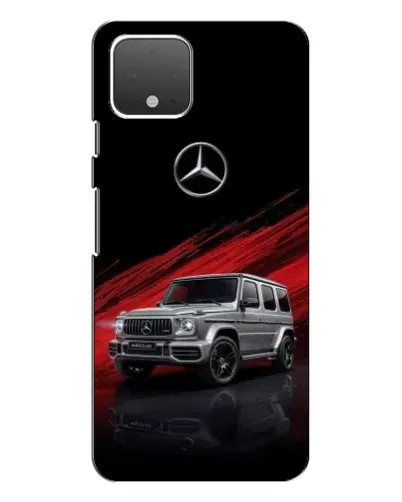 Чохол для Google Pixel 4 з картинкою «Mercedes G-Class червоний»