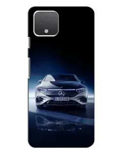 Чохол для Google Pixel 4 з картинкою «Нічний Mercedes EQ»