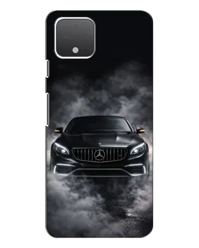 Чохол для Google Pixel 4 з картинкою «Mercedes у диму»