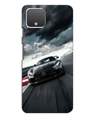 Чохол для Google Pixel 4 з картинкою «Гоночний Mercedes AMG»