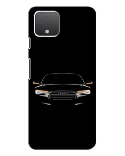 Чохол для Google Pixel 4 з картинкою «Audi — нічний контур»