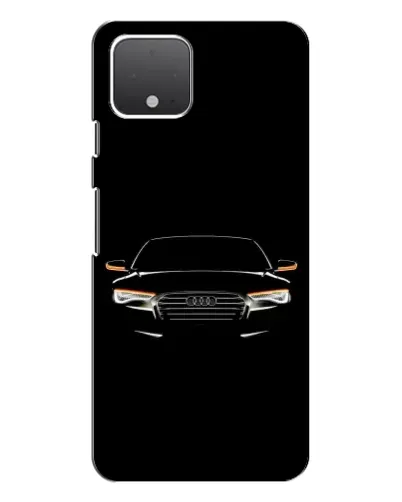 Чохол для Google Pixel 4 з картинкою «Audi — нічний контур»