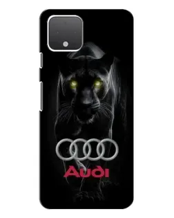 Чохол для Google Pixel 4 з картинкою «Пантера та Audi»