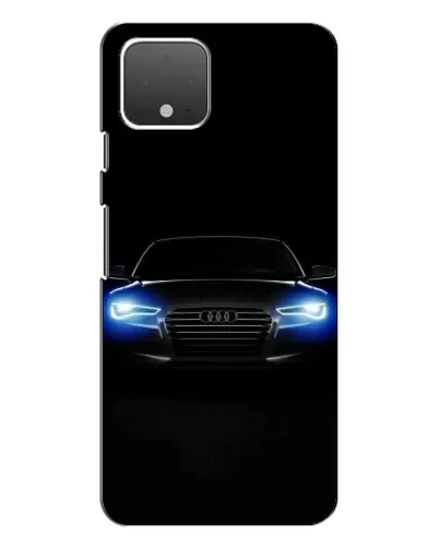 Чохол для Google Pixel 4 з картинкою «Audi в неоні»