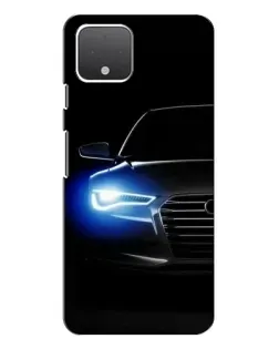 Чохол для Google Pixel 4 з картинкою «Неоновий погляд Audi»