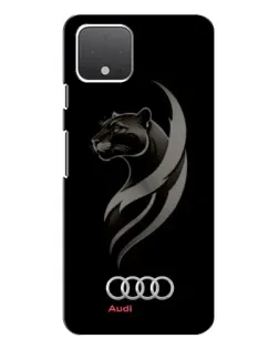 Чохол для Google Pixel 4 з картинкою «Графіка — пантера та Audi»