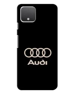 Чохол для Google Pixel 4 з картинкою «Audi — золотий логотип»