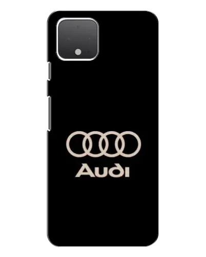 Чохол для Google Pixel 4 з картинкою «Audi — золотий логотип»
