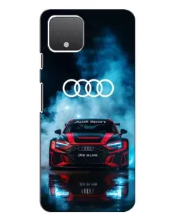 Чохол для Google Pixel 4 з картинкою «Audi Sport — неон»