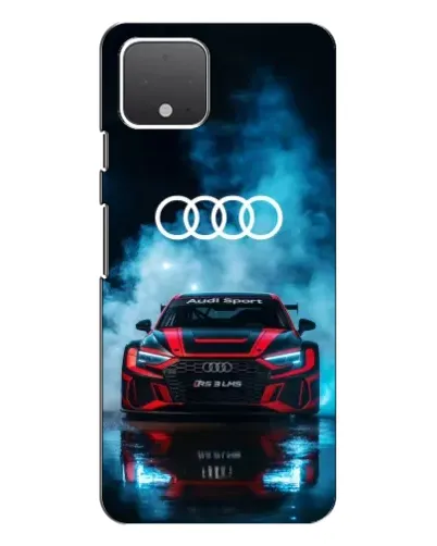 Чохол для Google Pixel 4 з картинкою «Audi Sport — неон»