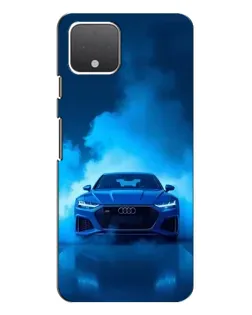 Чохол для Google Pixel 4 з картинкою «Audi — блакитна енергія»